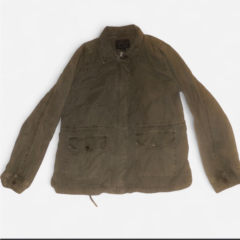 Sanctuary Olive Green Military Field Jacket